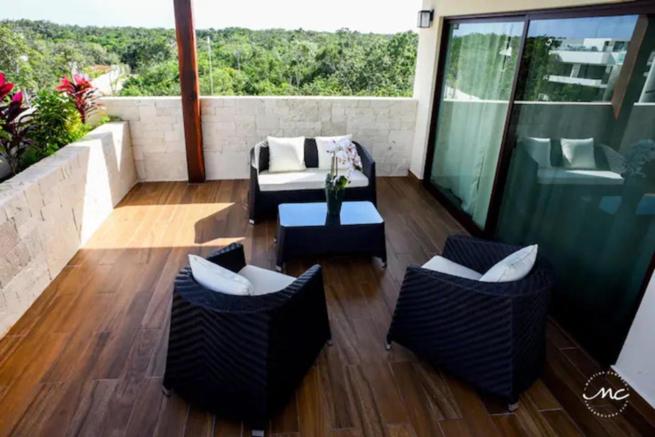 Apartmán Penthouse Blue Luxury La Veleta Tulum Exteriér fotografie