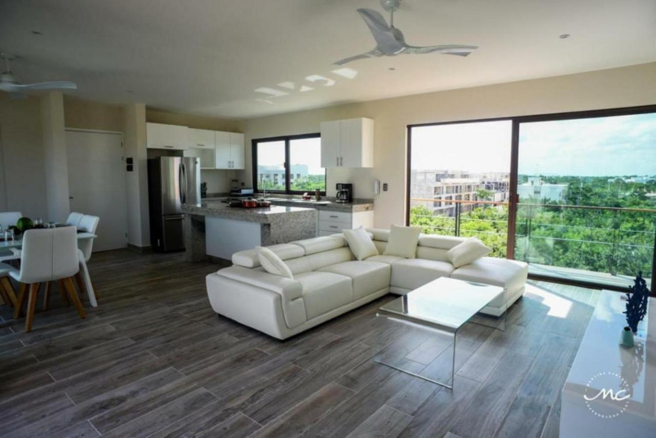 Apartmán Penthouse Blue Luxury La Veleta Tulum Exteriér fotografie