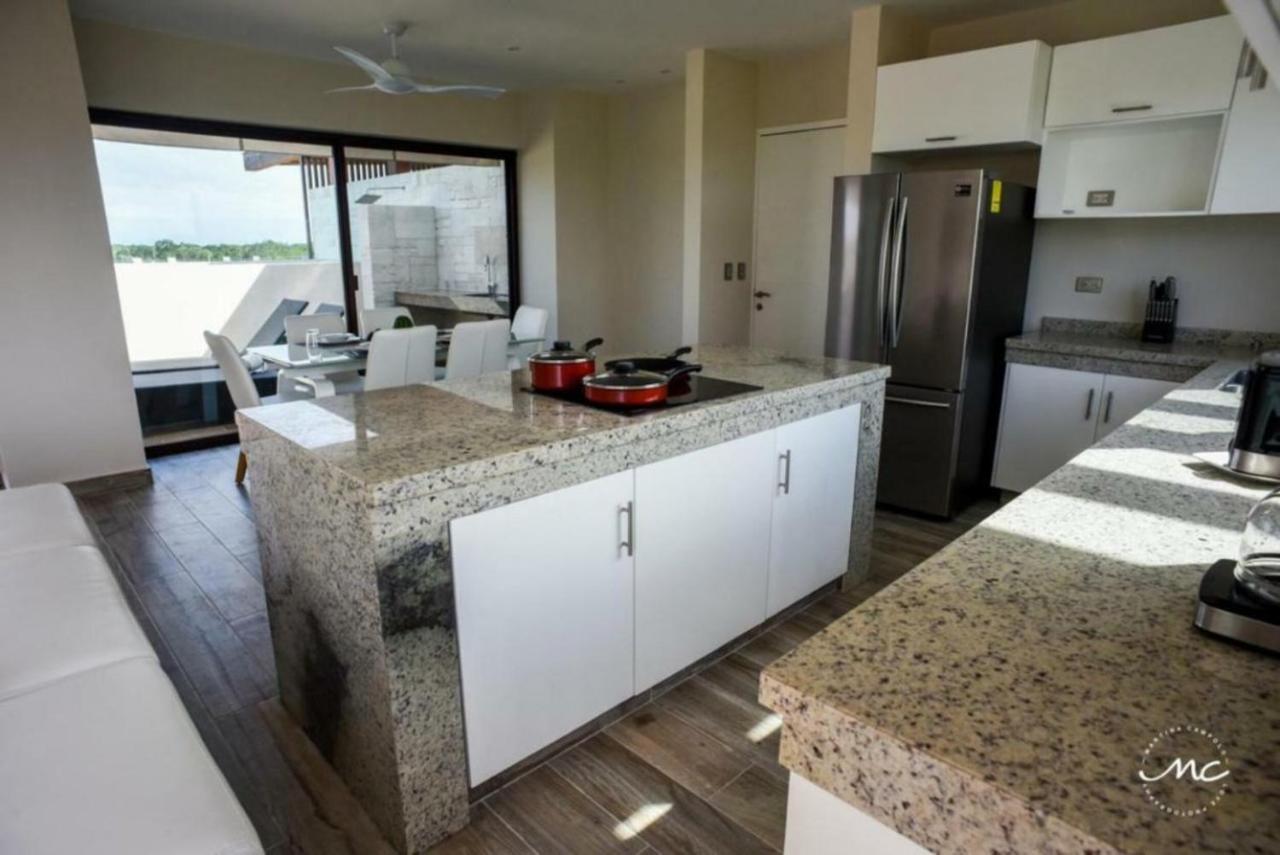 Apartmán Penthouse Blue Luxury La Veleta Tulum Exteriér fotografie